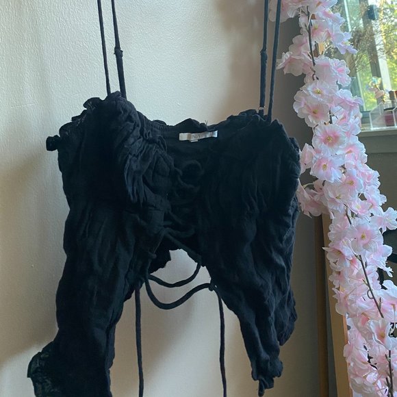 Bustier Style Lace up Cami - Worn once! - Picture 2 of 3